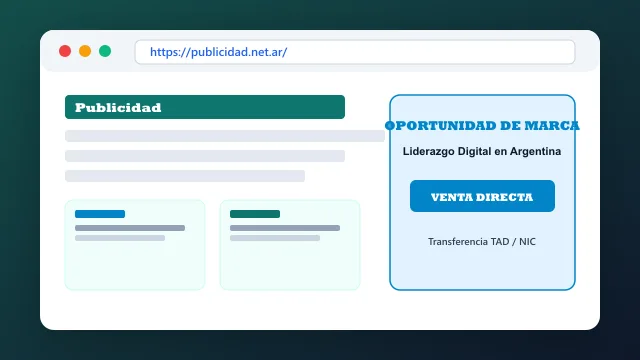Modelo de aplicación comercial y proyectos digitales para publicidad.net.ar